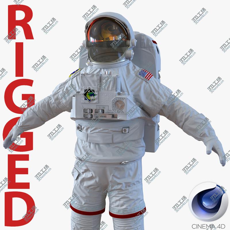 images/goods_img/20210113/Extravehicular Mobility Unit without Visor Rigged for Cinema 4D/1.jpg